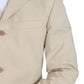 Romeo Gigli Two Piece 3 Button Beige Cotton Solid Suit