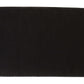 Dolce & Gabbana Dark Gray Virgin Wool Striped Pattern Wrap Scarf