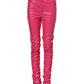 Dolce & Gabbana Pink Cotton High Waisted Skinny Denim Jeans