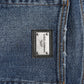Dolce & Gabbana Blue Cotton Mid Waisted Straight Denim Jeans