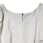 Dolce & Gabbana White Round Neck Short Sleeves Blouse Top