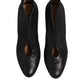 Gianvito Rossi Metallic Black Pump Stiletto Heels Shoes