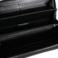 Dolce & Gabbana Black Leather Logo Plaque Zip Around Continental Wallet