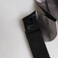 Dolce & Gabbana Gray Men 100% Silk Belt Wide Waist Cummerbund