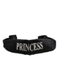 Dolce & Gabbana Black Princess Fantasy Braided Waist Belt