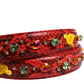 Dolce & Gabbana Multicolor Embellished Handbag Accessory Shoulder Strap
