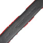 Dolce & Gabbana Red Viscose Silver DG Logo Metal Buckle Belt