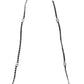 Dolce & Gabbana Black Leather DG Logo Chain Bag Shoulder Strap