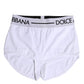 Dolce & Gabbana White Nylon Logo Waistband Boxer Brief Underwear