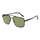 Serengeti Black Metal Sunglasses