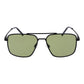 Serengeti Black Metal Sunglasses