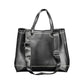 BYBLOS Black Polyurethane Women Handbag