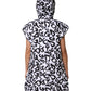 Dolce & Gabbana White DG Mania Hooded Sleeveless Puffer Jacket