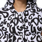 Dolce & Gabbana White DG Mania Hooded Sleeveless Puffer Jacket