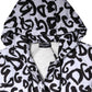 Dolce & Gabbana White DG Mania Hooded Sleeveless Puffer Jacket