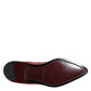 Dolce & Gabbana Red Exotic Leather Lace Up Dress Derby Shoes