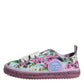 Dolce & Gabbana Multicolor Canvas Espadrilles Sneakers Shoes