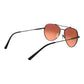 Serengeti Black Metal Sunglasses