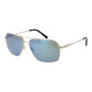 Serengeti Silver Metal Sunglasses