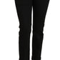 Dolce & Gabbana Black Dress Cropped Straight Straight Pants