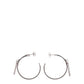 Marc Jacobs Gray Silver Earrings