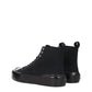 Jil Sander Black Fabric High Top Sneakers