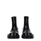 Valentino Garavani Black Leather Ankle Boots