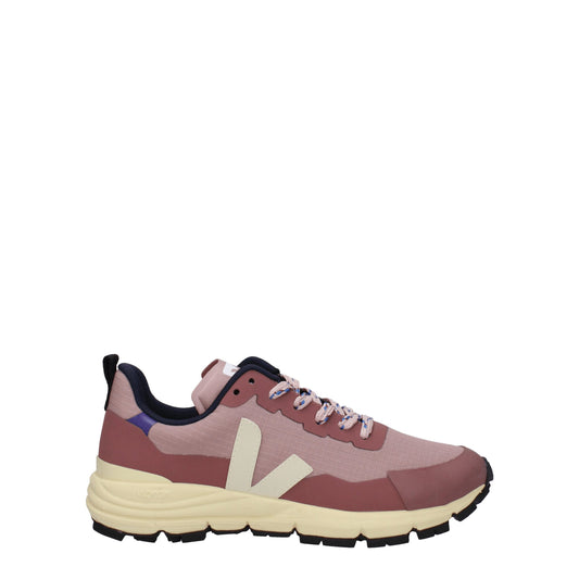 Veja Pink Fabric Athletic Sneakers
