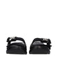 Givenchy Black Fabric Slippers