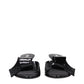 Prada Black Leather Sandals