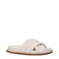 Fabiana Filippi Beige Leather Slippers