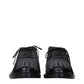 Max Mara Black Leather Oxfords And Derbies