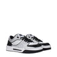 Dolce & Gabbana White Leather Low Top Sneakers