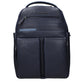 Piquadro Blue Leather Backpack