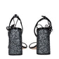 Miu Miu Black Leather Platform Sandals