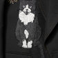 Dolce & Gabbana Black Bee Crown Embellished Suit Coat Blazer