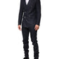 Dolce & Gabbana Dark Blue Double Breasted 2 Piece Suit