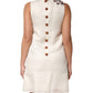 Dolce & Gabbana Multicolor Crystal Embellished A-line Mini Dress