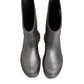 Dolce & Gabbana Metallic Silver Pull On Rain Boots Shoes