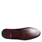 Dolce & Gabbana Black Velvet Gold Crown Mens Loafers Shoes
