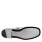 Dolce & Gabbana White Strass DG Logo Heels Ankle Boots Shoes