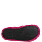 Dolce & Gabbana Pink Acrylic Faux Fur Mens Flats Sandals Shoes