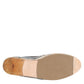 Dolce & Gabbana Blue Gray Woven Leather Buffalo Espadrille Shoes