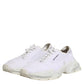 Dolce & Gabbana White Airmaster Low Top Men Sneakers Shoes