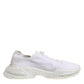 Dolce & Gabbana White Airmaster Low Top Men Sneakers Shoes