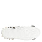 Dolce & Gabbana Black White Studded Low Top Sneakers Shoes