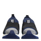 Dolce & Gabbana Blue Black Slip On Low Top Men Sneakers Shoes