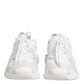 Dolce & Gabbana White Sorrento Low Top Lace Up Sneakers Shoes