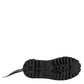 Dolce & Gabbana Black Low Top Lace Up Trekking Sneakers Shoes