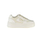 Blauer Bianco Poliuretano Donna Sneaker
